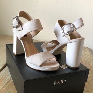 DKNY Bell Sling high heel, plateau